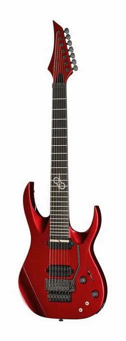 Solar Guitars A1.7FRCAR Sustainiac+ in primo piano frontale