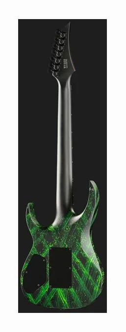 Solar Guitars A1.7FRCLN Canibalismo, pickup e manopole dei controlli