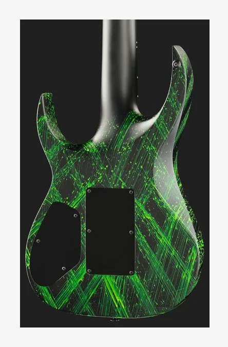 Solar Guitars A1.7FRCLN Canibalismo, vista posteriore del corpo