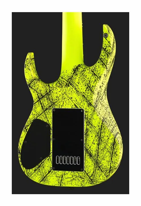 Solar Guitars A1.7LN Canibalismo+, curve del body viste dall'alto