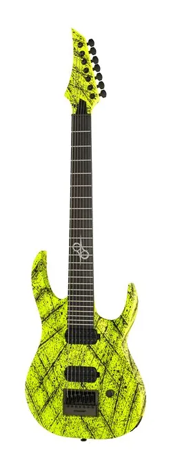 Solar Guitars A1.7LN Canibalismo+ visto di fronte