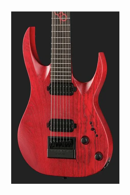 Solar Guitars A1.7ROP-29+, capotasto e prime posizioni della tastiera