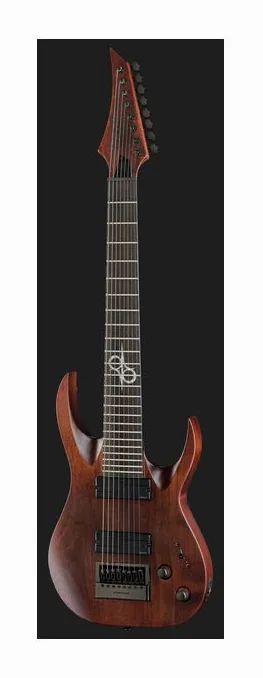 Solar Guitars A1.8AAN, vista posteriore del corpo