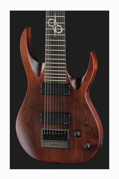 Solar Guitars A1.8AAN, curve del body viste dall'alto