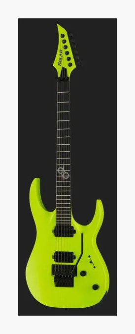 Solar Guitars A2.6 FR LN, pickup e manopole dei controlli
