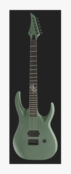 Solar Guitars A2.6AG, manico e tastiera visti di lato