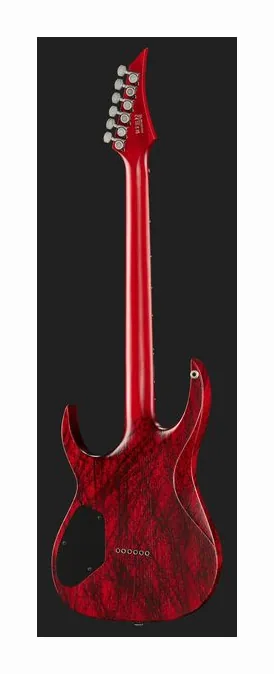 Solar Guitars A2.6Canibalismo+, manico e tastiera visti di lato