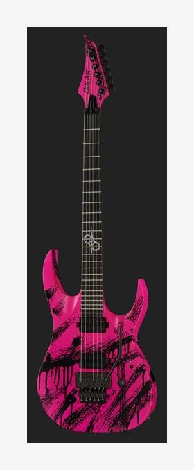 Solar Guitars A2.6FRPN Canibalismo, vista posteriore del corpo