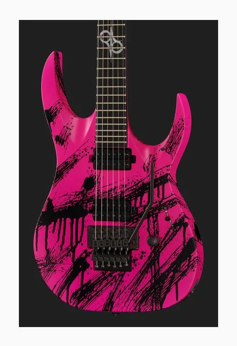 Solar Guitars A2.6FRPN Canibalismo, pickup e manopole dei controlli