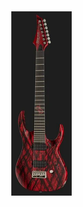 Solar Guitars A2.7Canibalismo+, ponte e meccaniche di intonazione