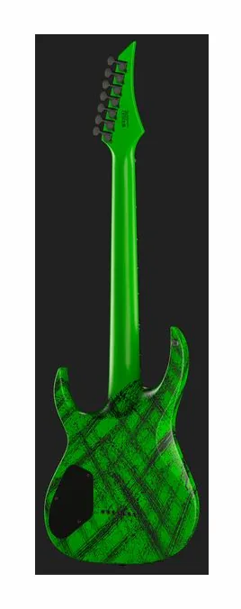 Solar Guitars A2.7GN Canibalismo+, vista posteriore del corpo