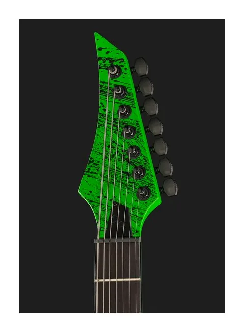Solar Guitars A2.7GN Canibalismo+, vista posteriore del corpo