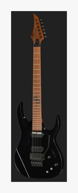Solar Guitars AB1.6FRMNS Sustainiac+, manico e tastiera visti di lato
