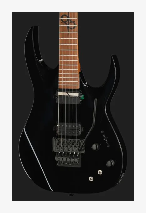 Solar Guitars AB1.6FRMNS Sustainiac+, pickup e manopole dei controlli