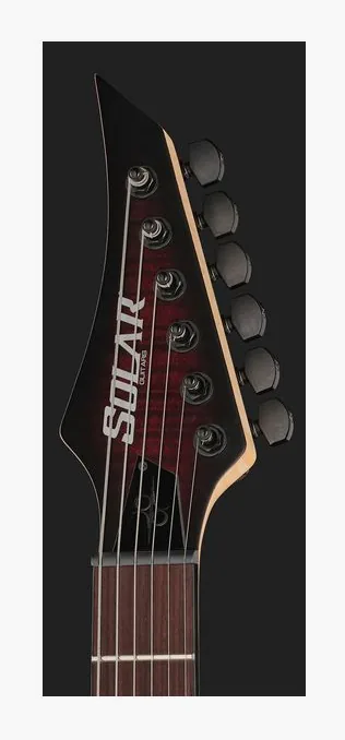 Solar Guitars AB2.6Red Burst Thomann LTD, pickup e manopole dei controlli