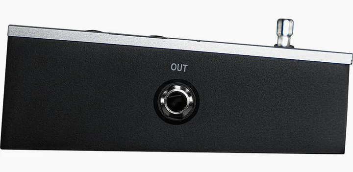 Solar Guitars Chug Capo Pitch Shifter, ingressi e uscite laterali