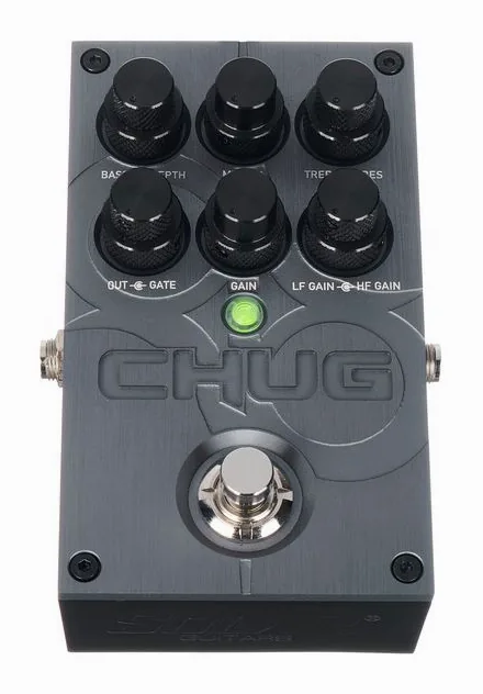 Solar Guitars Chug Pedal, led e interruttore a pedale