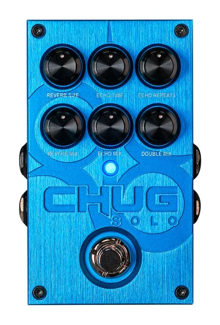 Solar Guitars Chug Solo, led e interruttore a pedale