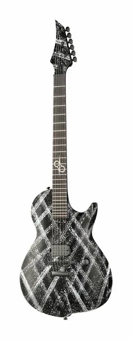 Solar Guitars GC1.6NC Cosmos fotografato frontalmente