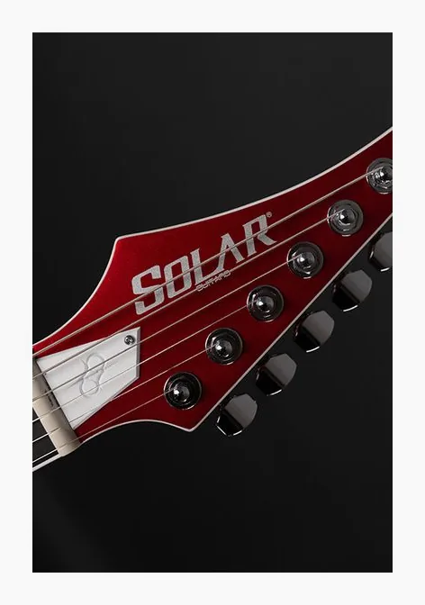 Solar Guitars GC1.6T-RSCAR, profilo laterale del corpo