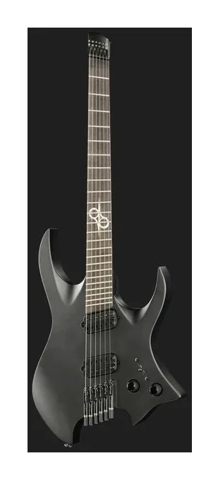 Solar Guitars H2.6 Carbon Black, profilo laterale del corpo