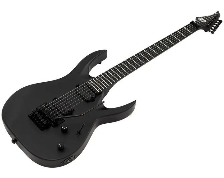 Solar Guitars S by Solar AB4.6FRC CBM, manico e tastiera visti di lato
