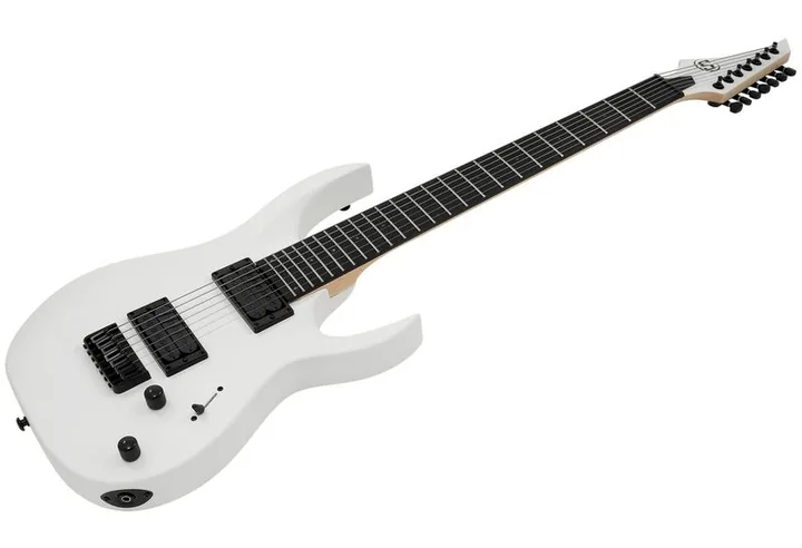 Solar Guitars S by Solar AB4.7W 7-String WHM, profilo laterale del corpo