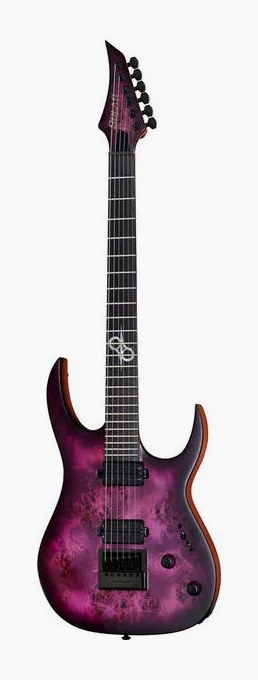 Solar Guitars S1.6PP in primo piano frontale
