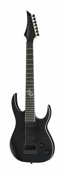 Solar Guitars S1.7C+ in primo piano frontale