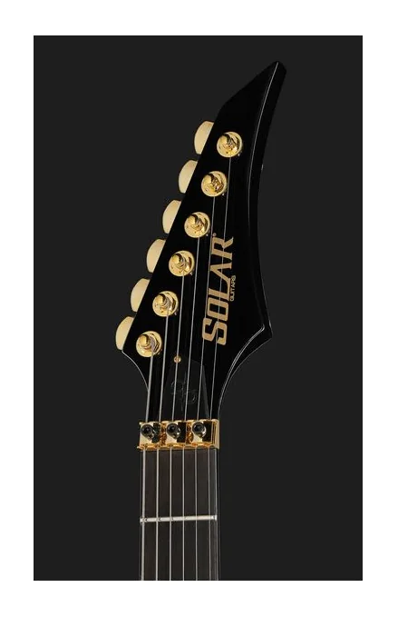 Solar Guitars SR1.6AFRMNS, corpo e verniciatura in primo piano