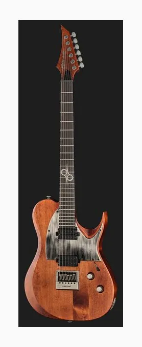 Solar Guitars T1.6D Aged Natural, pickup e manopole dei controlli