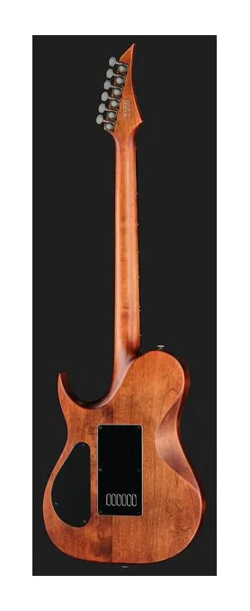 Solar Guitars T1.6D Aged Natural, corpo e verniciatura in primo piano