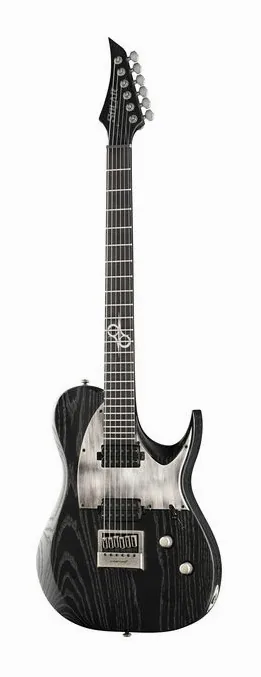Solar Guitars T1.6DBOP+ fotografato frontalmente