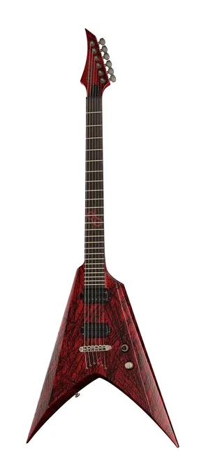 Solar Guitars V2.6Canibalismo+ visto di fronte