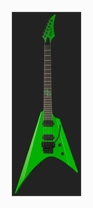 Solar Guitars VAR1.6FRGN, paletta con meccaniche e logo