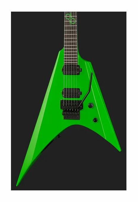 Solar Guitars VAR1.6FRGN, curve del body viste dall'alto