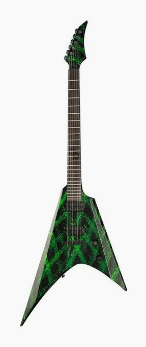 Solar Guitars VAR2.6CLN Canibalismo fotografato frontalmente