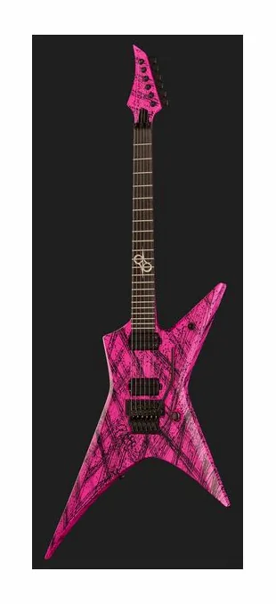 Solar Guitars X1.6FRPN Canibalismo+, vista posteriore del corpo