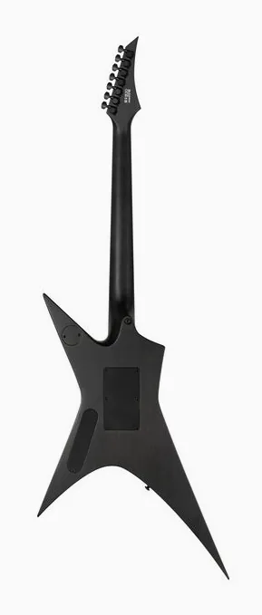 Solar Guitars X1.7FRQBB+, paletta con meccaniche e logo