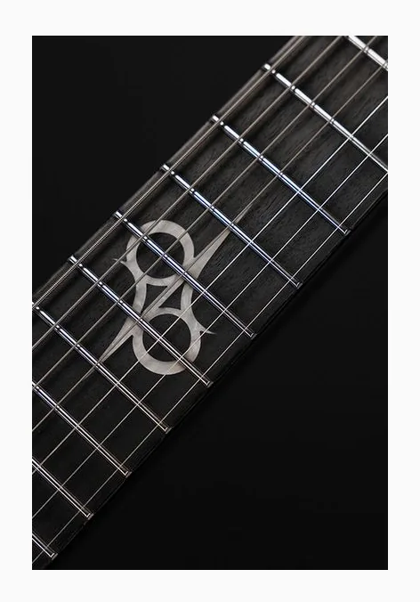 Solar Guitars X1.7FRQBB+, vista posteriore del corpo