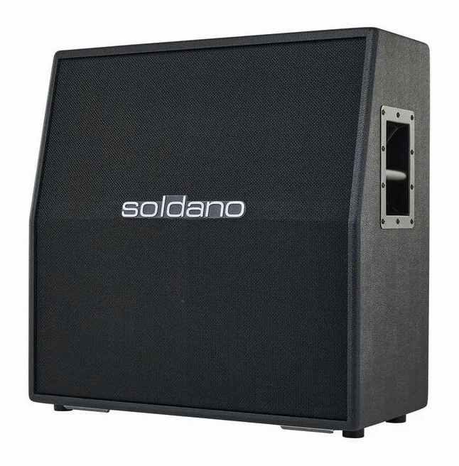 Soldano 412 Classic Slant, vista laterale del cabinet