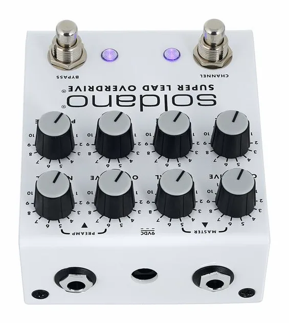 Soldano SLO Plus Overdrive, ingressi e uscite laterali