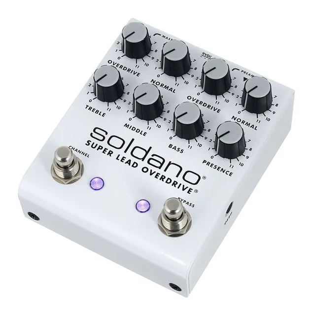 Soldano SLO Plus Overdrive in primo piano frontale
