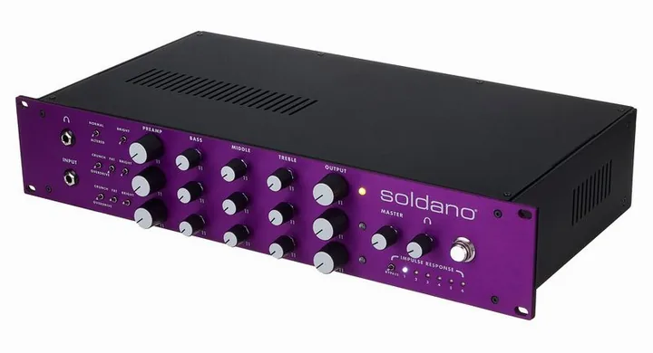 Soldano X88-IR Preamp fotografato frontalmente