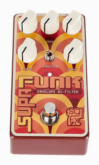 Solid Gold FX Supa Funk Envelope Bi-Filter, grafica del pannello superiore