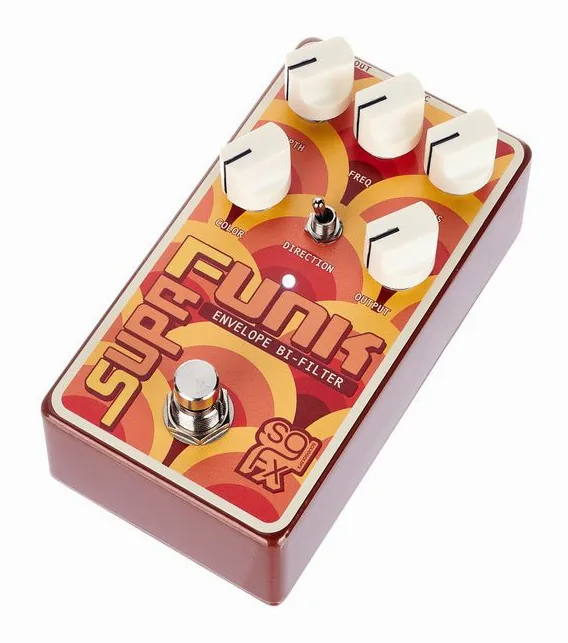 Solid Gold FX Supa Funk Envelope Bi-Filter fotografato frontalmente