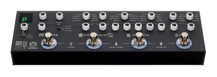 Soran GO Rig IV, footswitch in primo piano