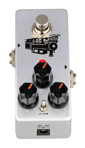 Soran Mini Analog Distortion, manopole viste dall'alto