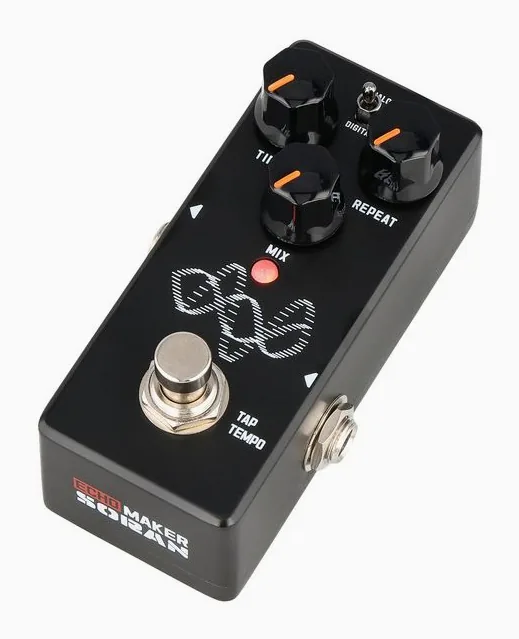 Soran Mini Digital Delay, manopole viste dall'alto