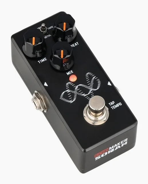 Soran Mini Digital Delay, manopole viste dall'alto